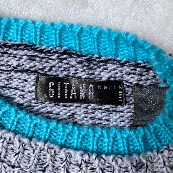 80s Gitano Vintage Pastel Bow Pullover Sweater - Picture 5 of 5